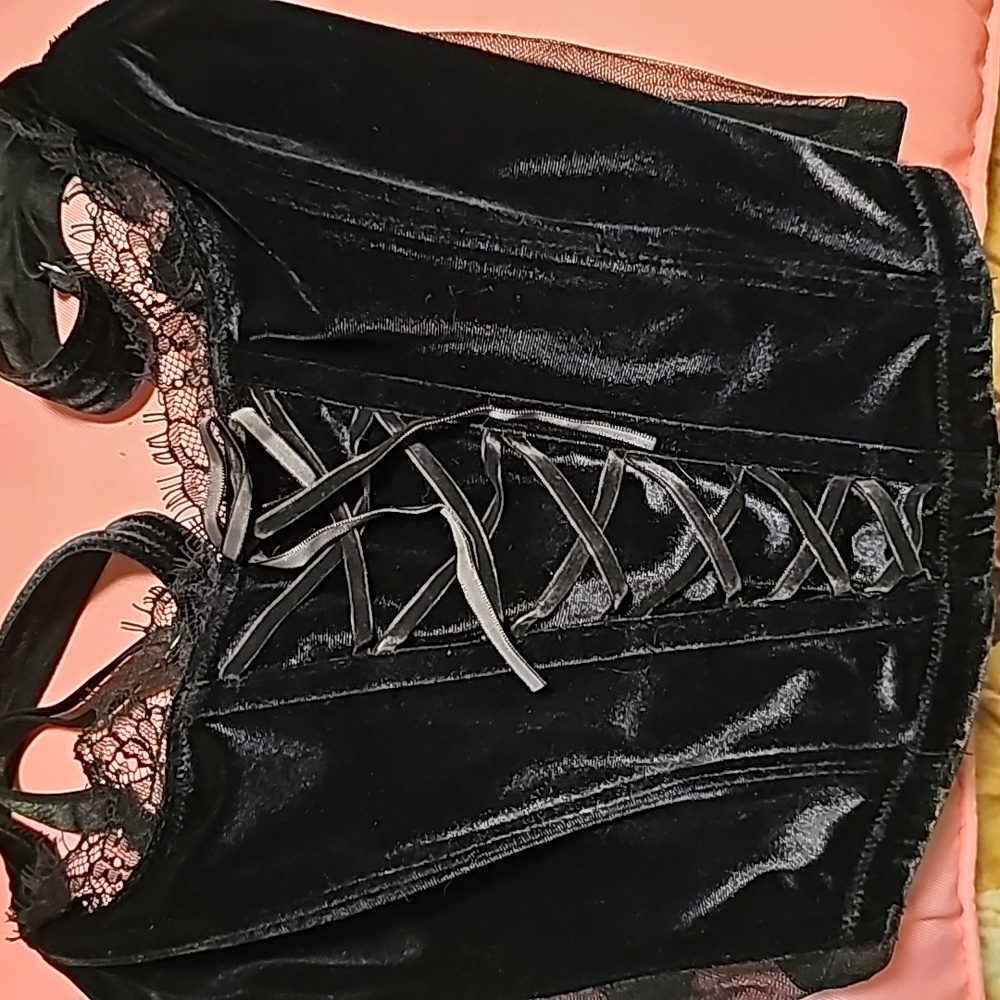 Victoria's Secret black corset